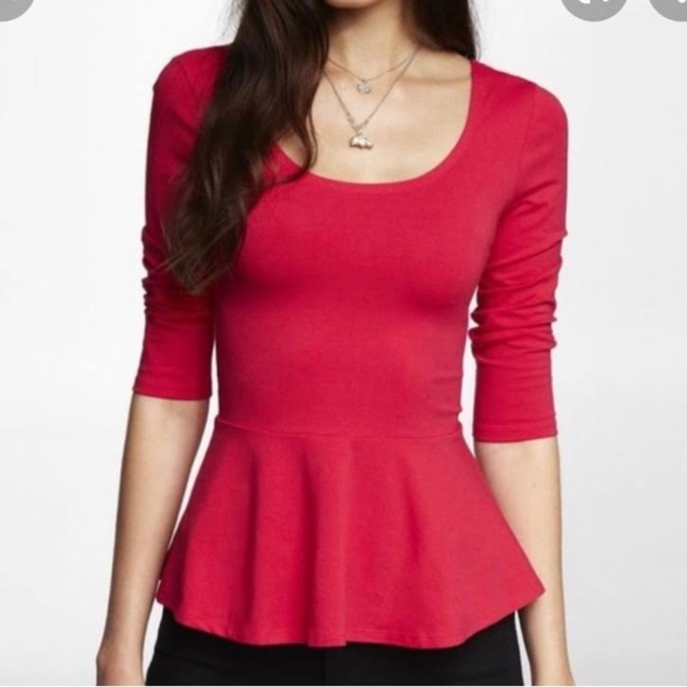 EXPRESS | PEPLUM TOP